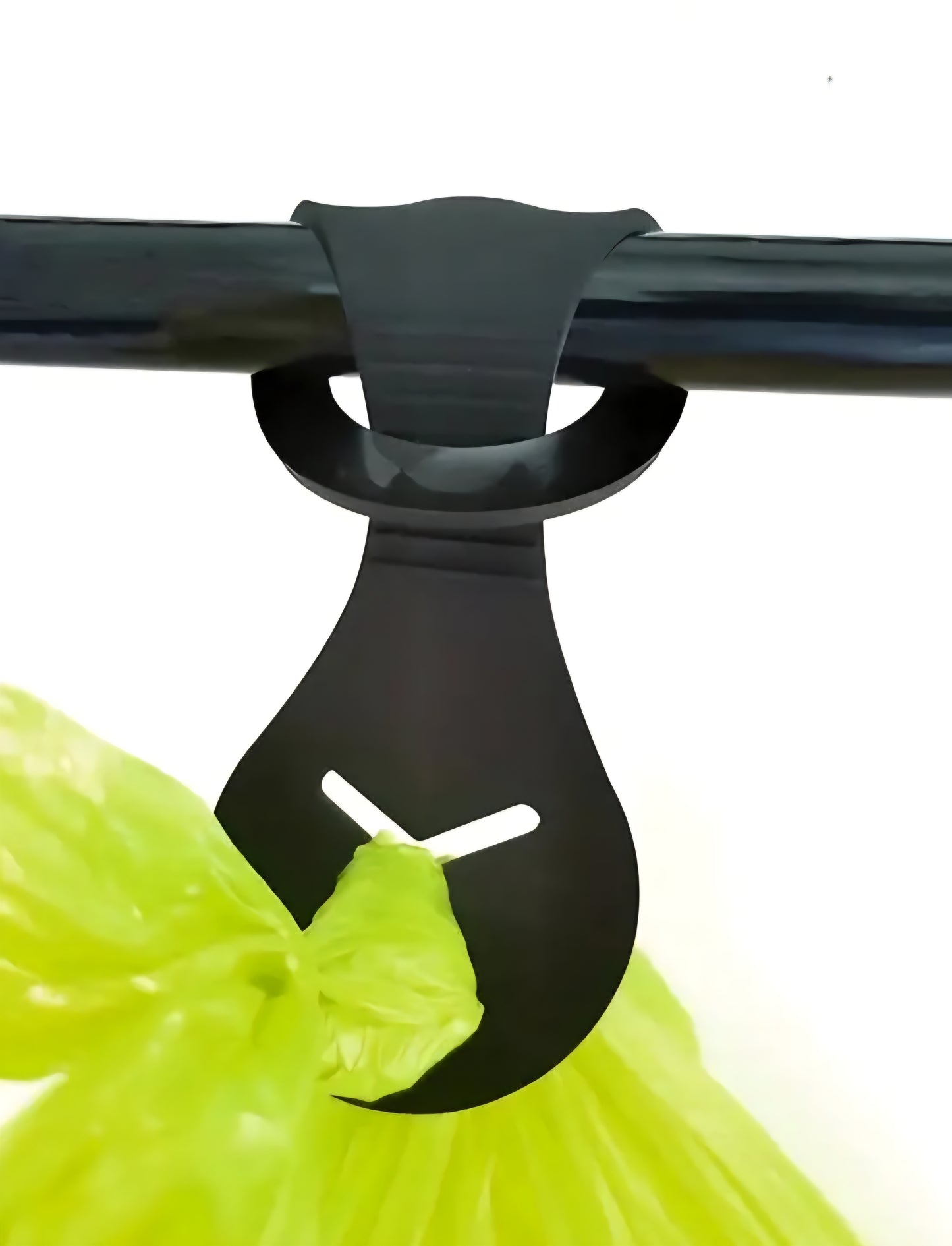 Hands free poo bag holders